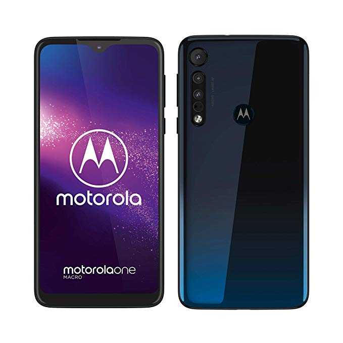 Motorola Moto One Macro XT2016-1 Dual SIM 64GB Mobile Phone